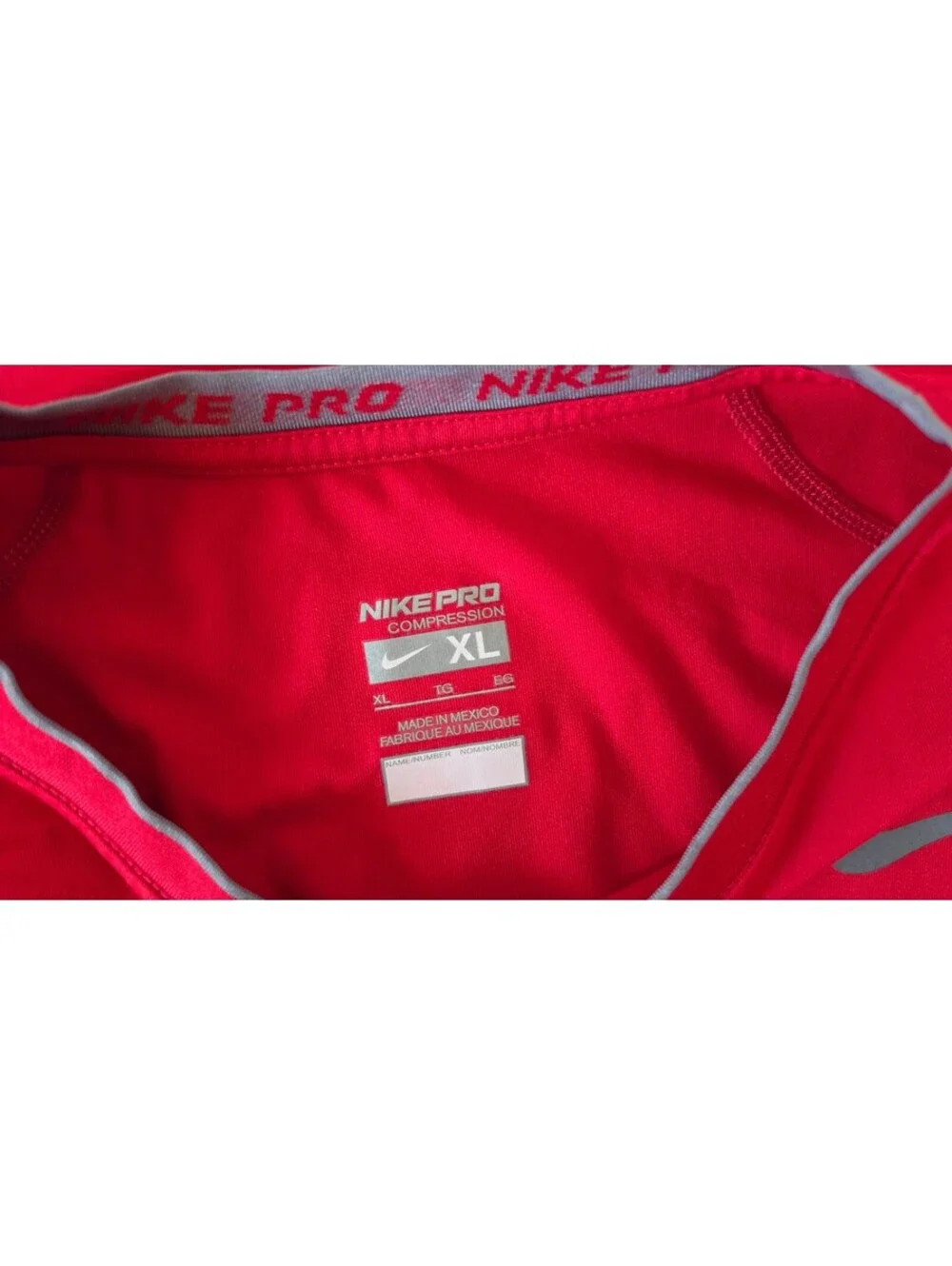 EUC Nike Pro Combat Boys XL Dri-FIT Short Sleeve Training Shirt, #100